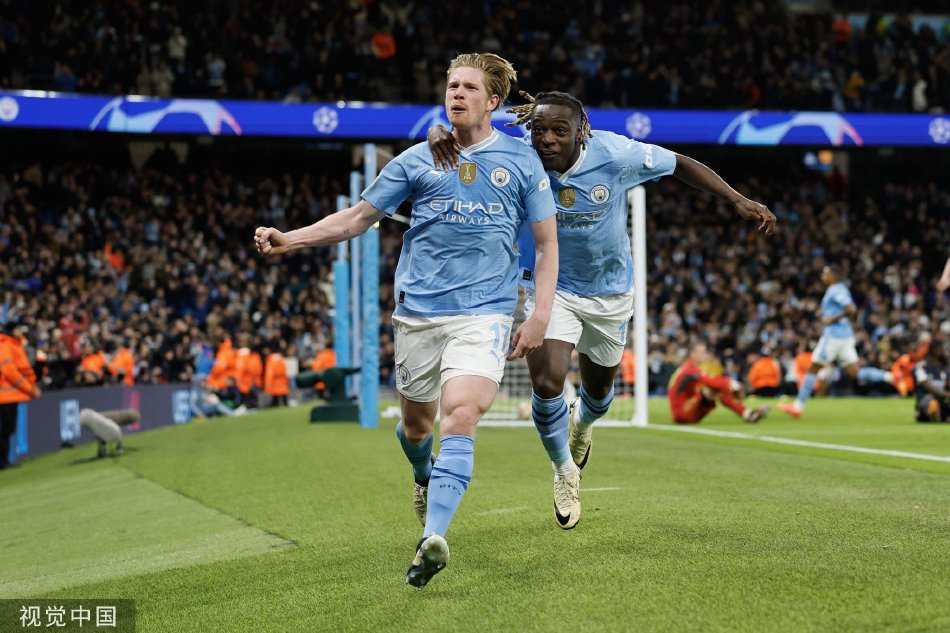 江南体育-曼城客场击败马德里竞技，晋级欧冠四强(曼城欧冠比赛赛程)